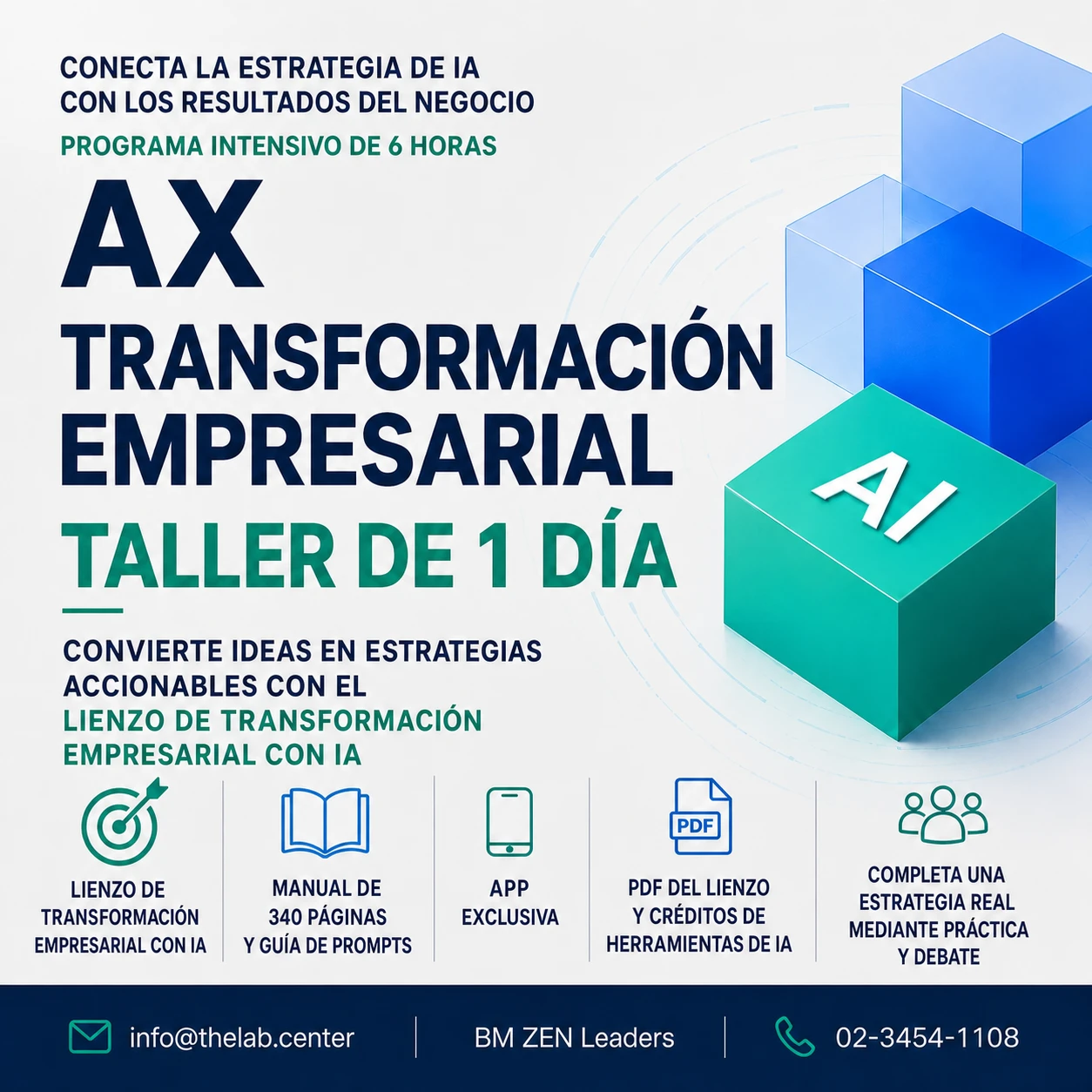 Taller de transformación empresarial AX de 1 día